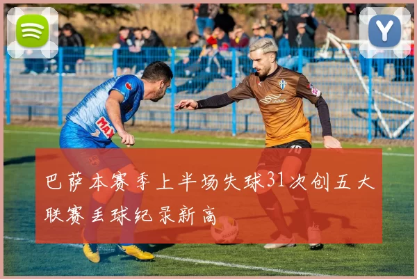 巴萨本赛季上半场失球31次创五大联赛丢球纪录新高